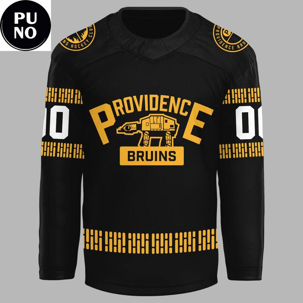 Providence Bruins x Star Wars Night 2026 Personalized Hockey Jersey