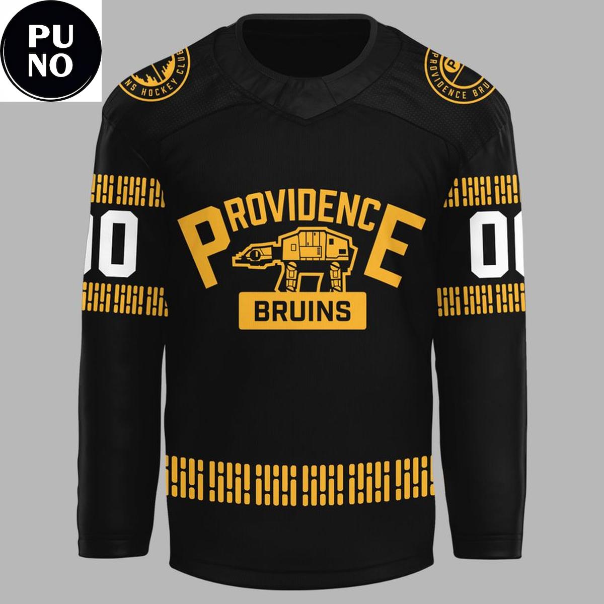 Providence Bruins x Star Wars Night 2026 Personalized Hockey Jersey