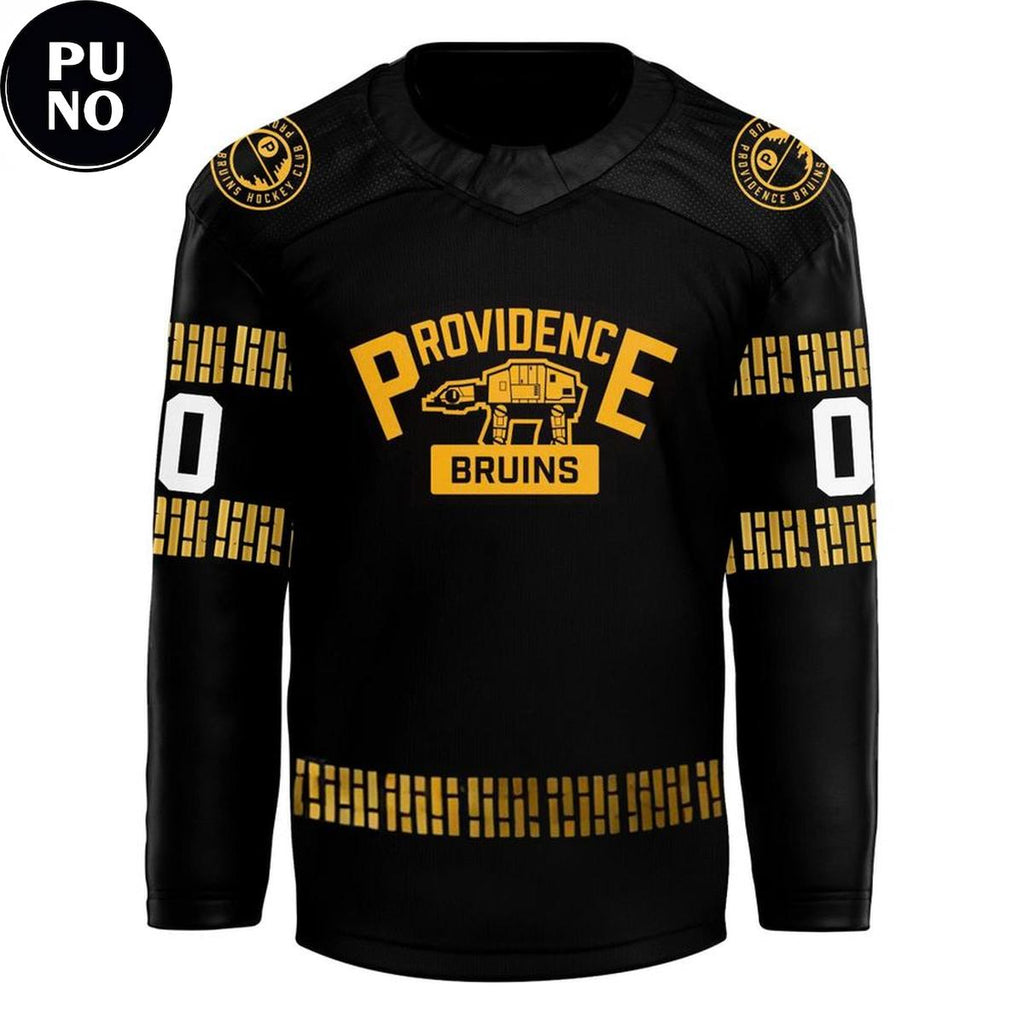 Providence Bruins x Star Wars Night 2026 Personalized Hockey Jersey