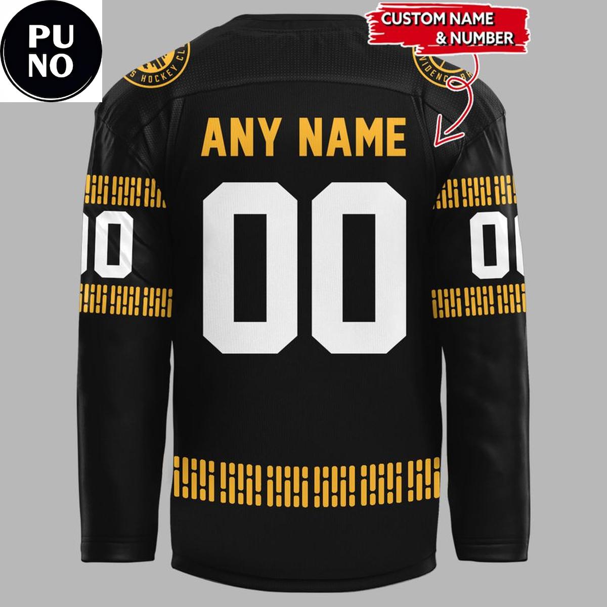 Providence Bruins x Star Wars Night 2026 Personalized Hockey Jersey