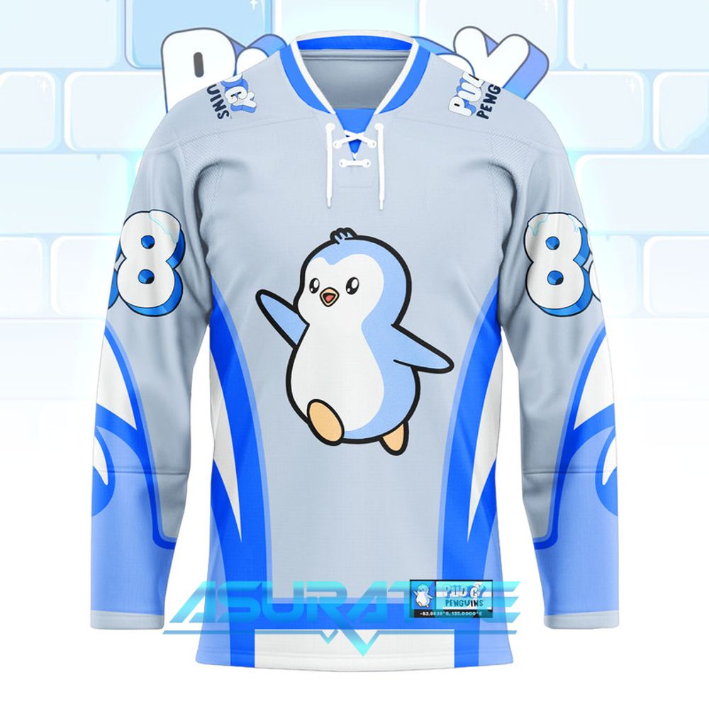 Pudgy Penguins Pengu Limited Edition Hockey Jersey