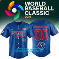 Puerto Rico Baseball 2026 World Baseball Classic Blue Jersey