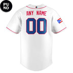 Puerto Rico World Baseball Classic 2026 Personalized Baseball Jersey
