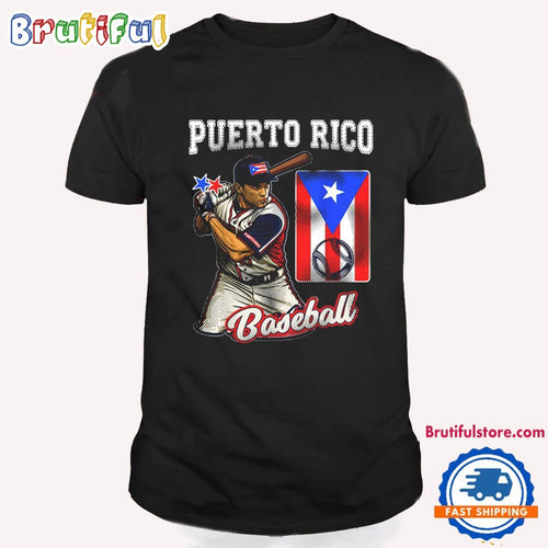 Puerto Rico World Baseball Classic Federation T Shirt