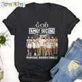Purdue Boilermakers 2024 Ncaa Men’s Basketball T Shirt, God First Family Second Then Purdue Basketball Shirt