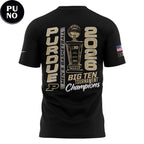 Purdue Boilermakers Men’s Basketball Big Ten Tournament Champions 2026 Hoodie T-Shirt