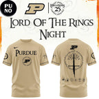 Purdue Boilermakers x Lord Of The Rings Night 2026 Hoodie T-Shirt