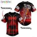 Pwr Up World Tour 2024 Acdc Baseball Shirt
