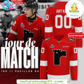 Quebec Remparts 2026 Red Hockey Jersey Men’s Fan Apparel