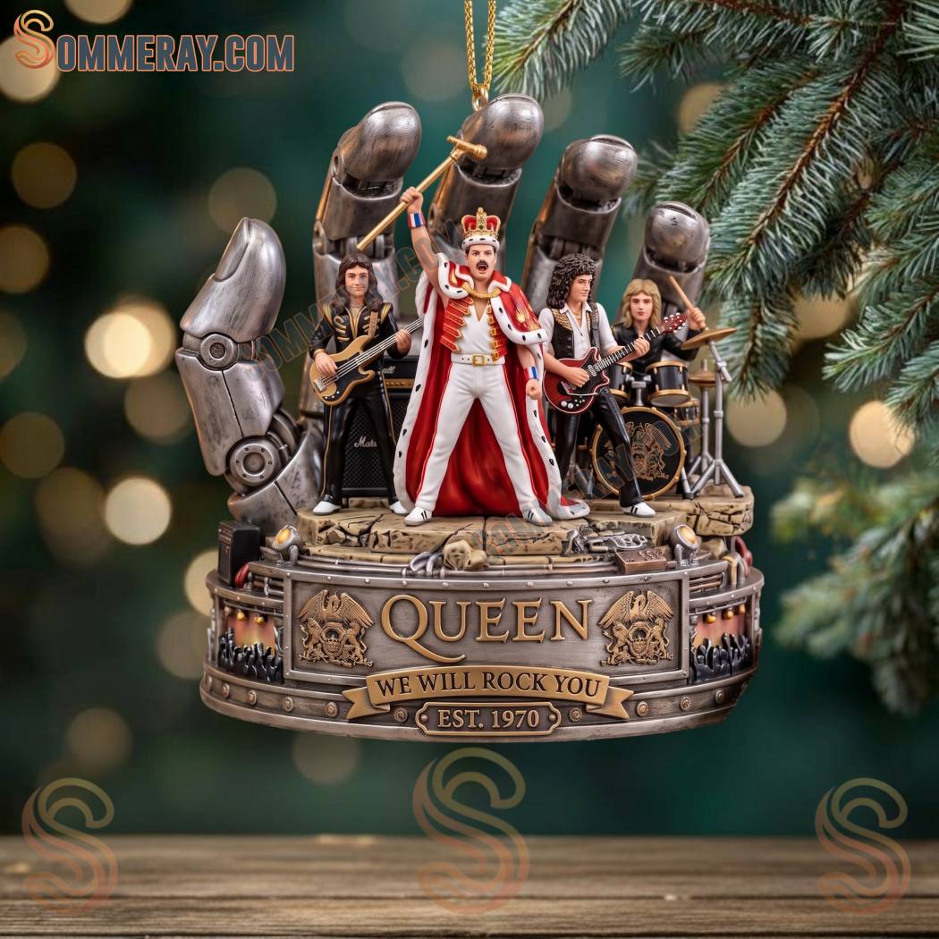 Queen We Will Rock You Concert Ornament