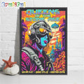 Queens Of The Stone Age Quebec City Wall Art Poster Canvas