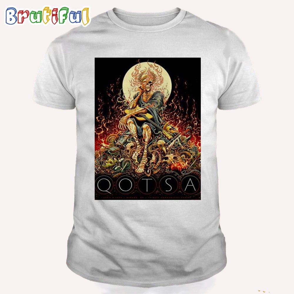 Queens Of The Stone Age Tribute Communities Centre Oshawa April 2024 T Shirt