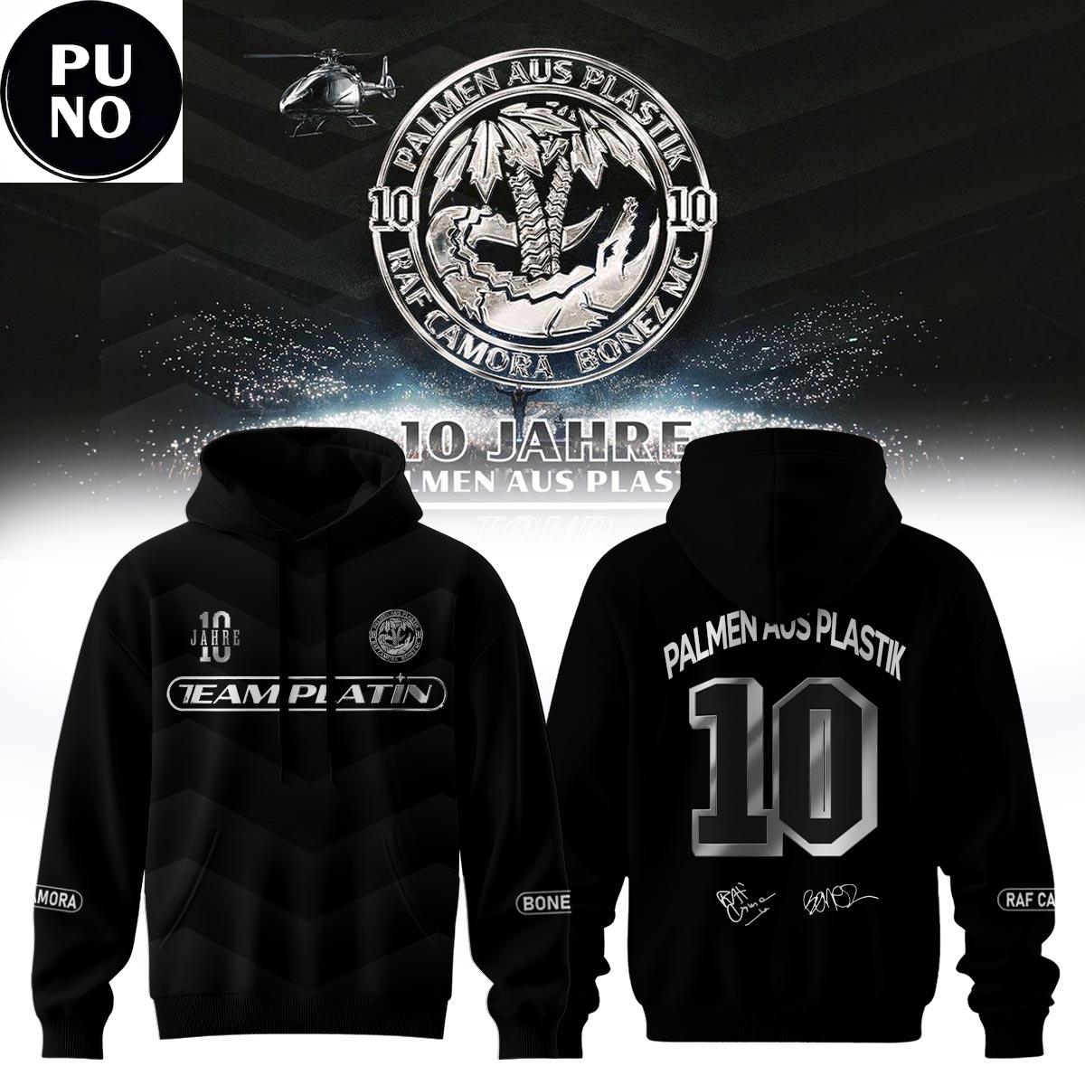 RAF Camora & Bonez MC 10 Jahre Palmen aus Plastik Tour 2026 Hoodie