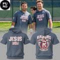 Radford Highlanders Baseball 2026 Jesus Won Short-Sleeve Hoodie T-Shirt