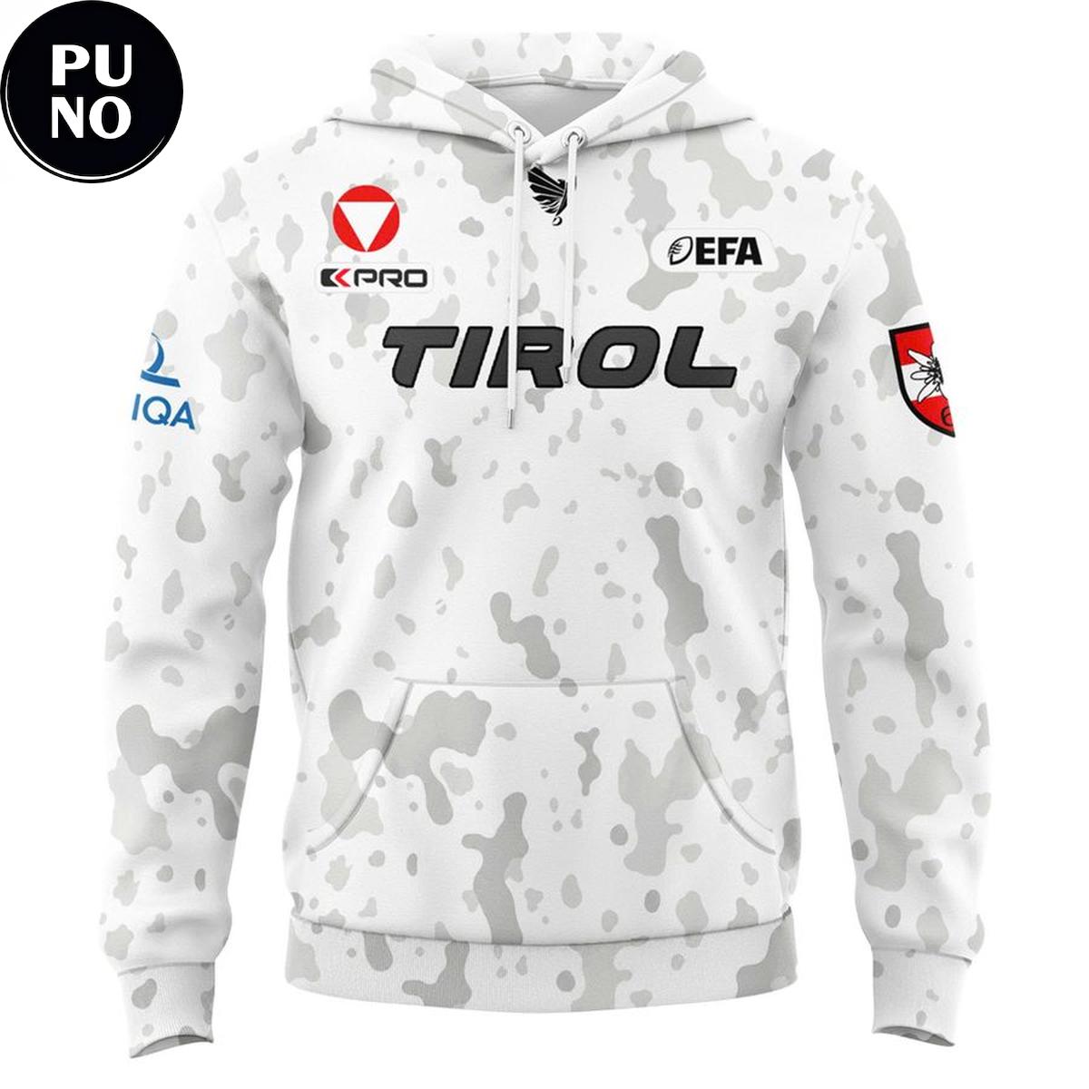Raiders Tirol Football 2026 Camouflage Hoodie