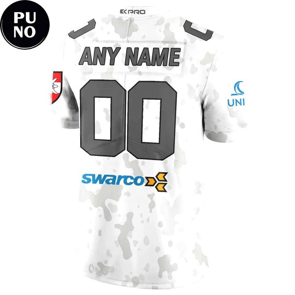 Raiders Tirol Football 2026 Camouflage Personalized Football Jersey