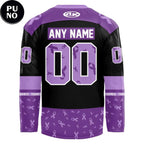 Rapid City Rush Fights Cancer 2026 Personalized Hockey Jersey