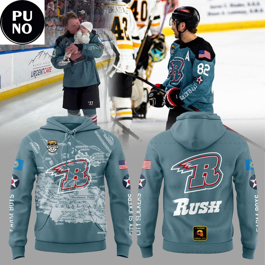 Rapid City Rush Military Appreciation Night 2026 Hoodie T-Shirt