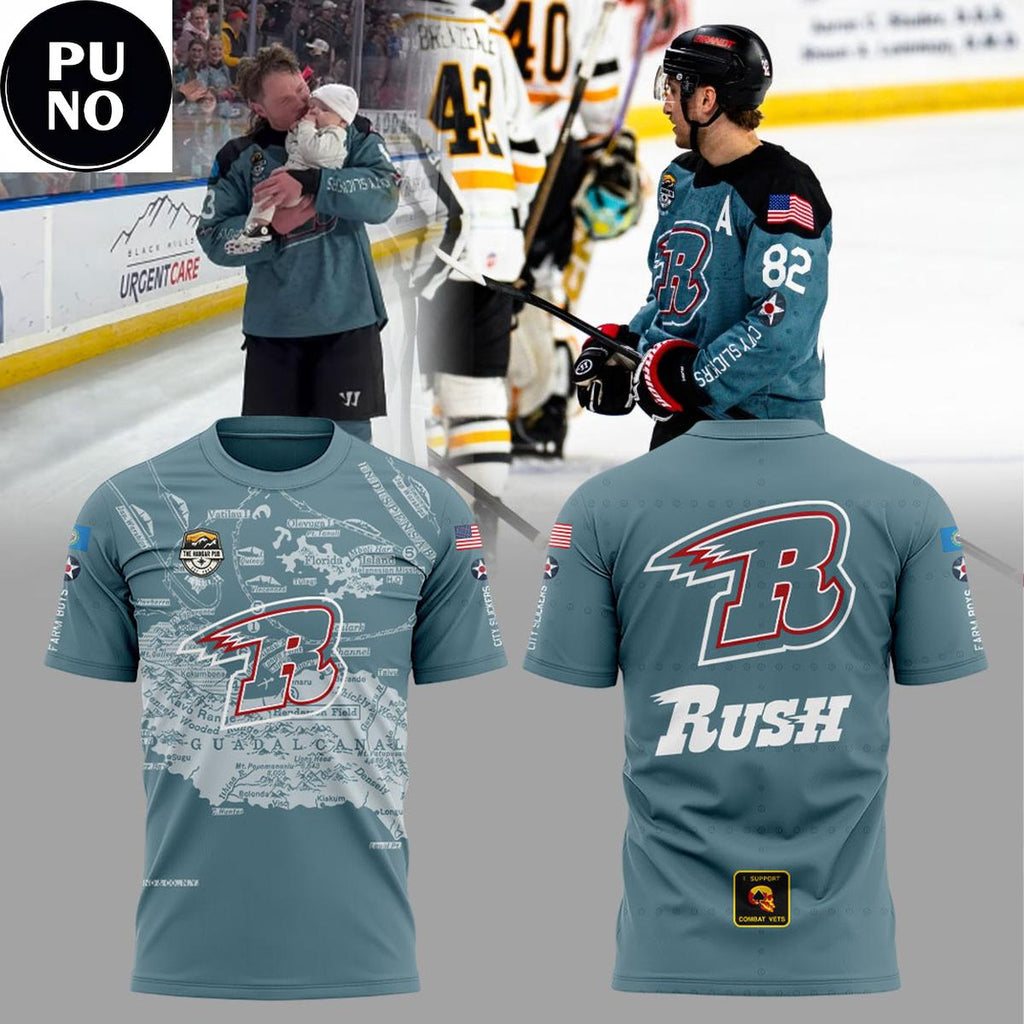 Rapid City Rush Military Appreciation Night 2026 Hoodie T-Shirt