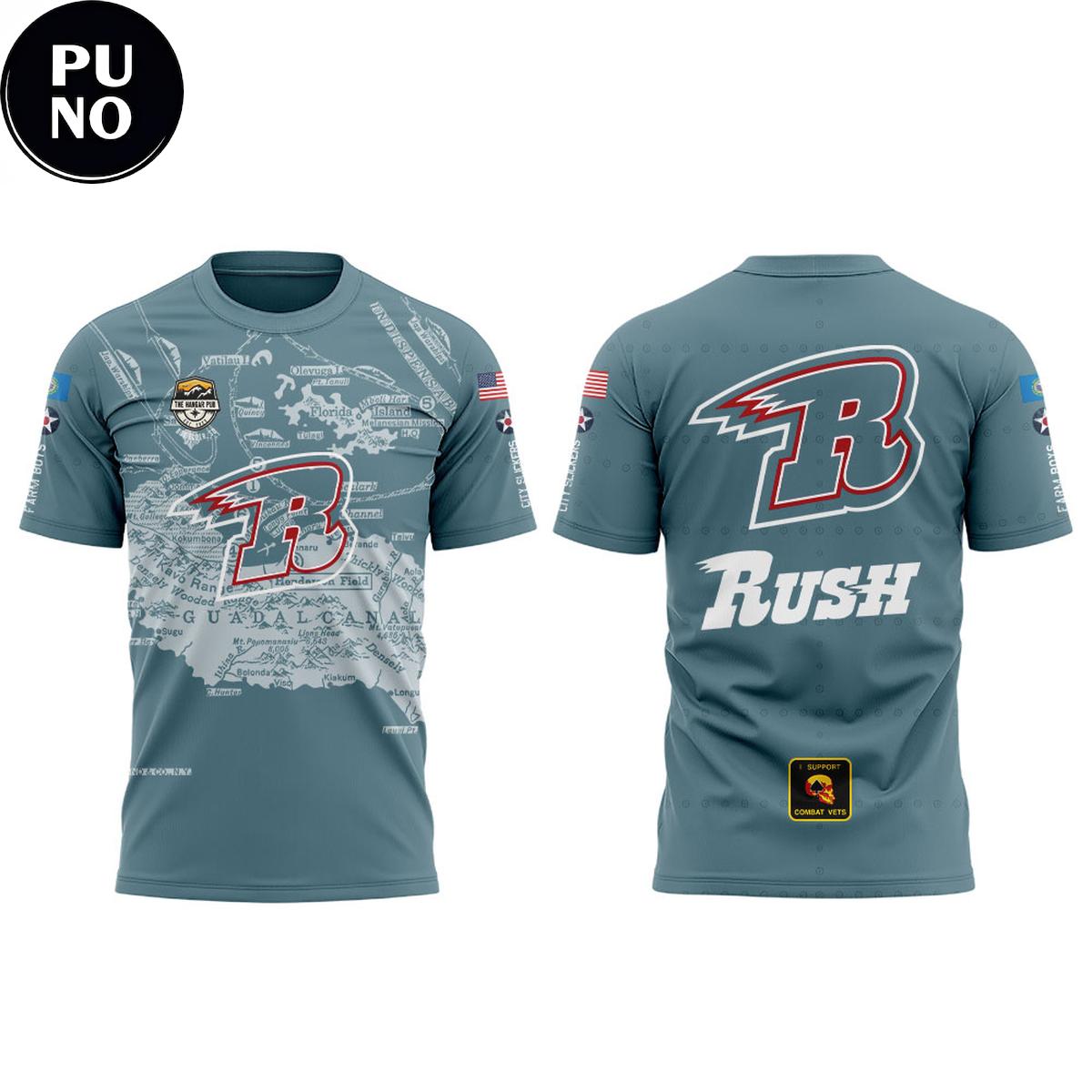 Rapid City Rush Military Appreciation Night 2026 Hoodie T-Shirt