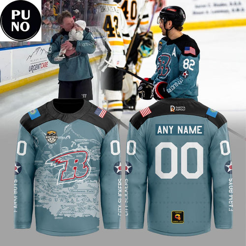Rapid City Rush Military Appreciation Night 2026 Personalized Hockey Jersey