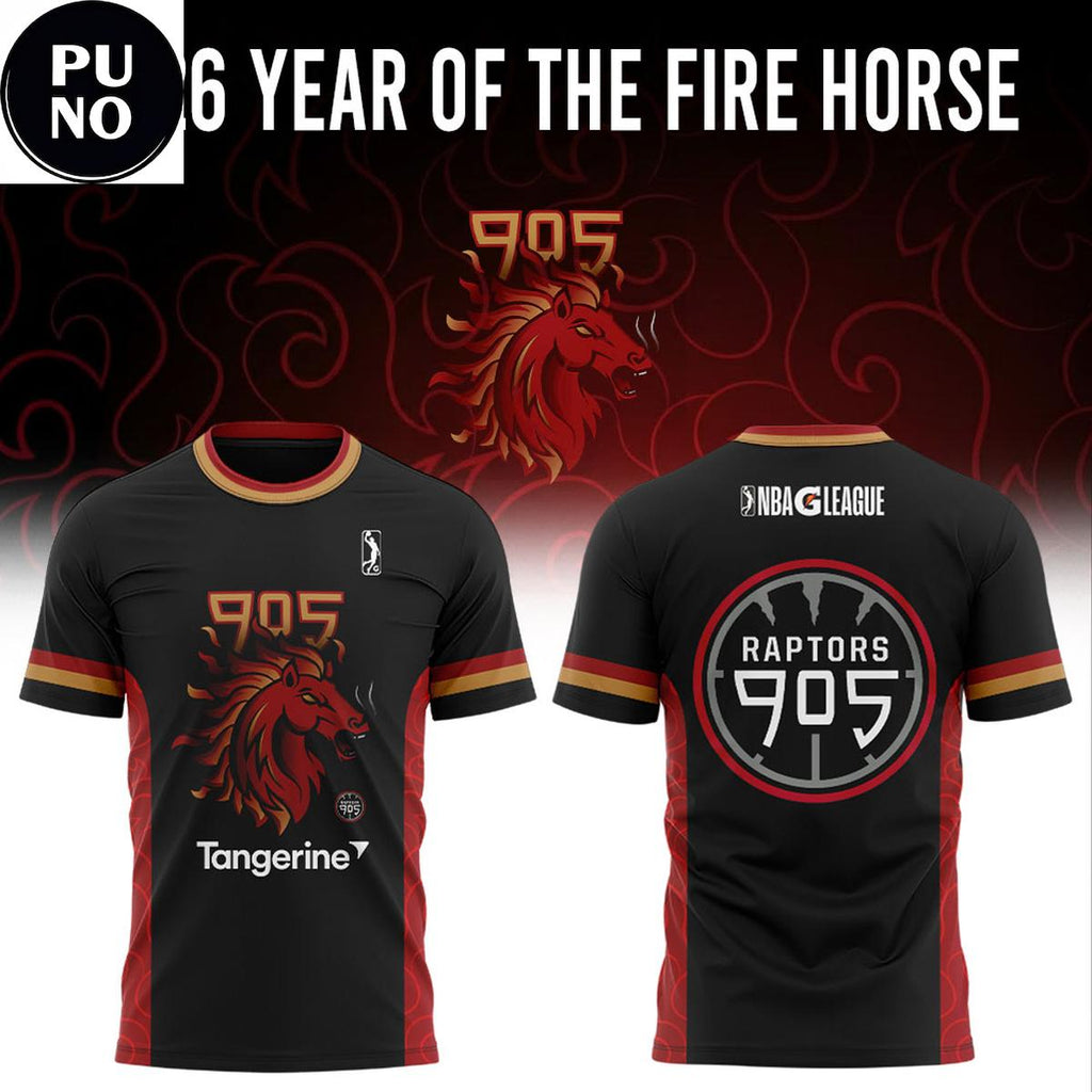 Raptors 905 Basketball Lunar New Year 2026 Year Of The Horse Hoodie T-Shirt