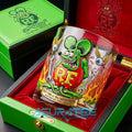 Rat Fink Hot Rod Legend Commemorative Whiskey Glass