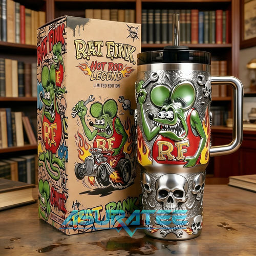 Rat Fink Hot Rod Legend Limited Edition 40oz Stanley Tumbler