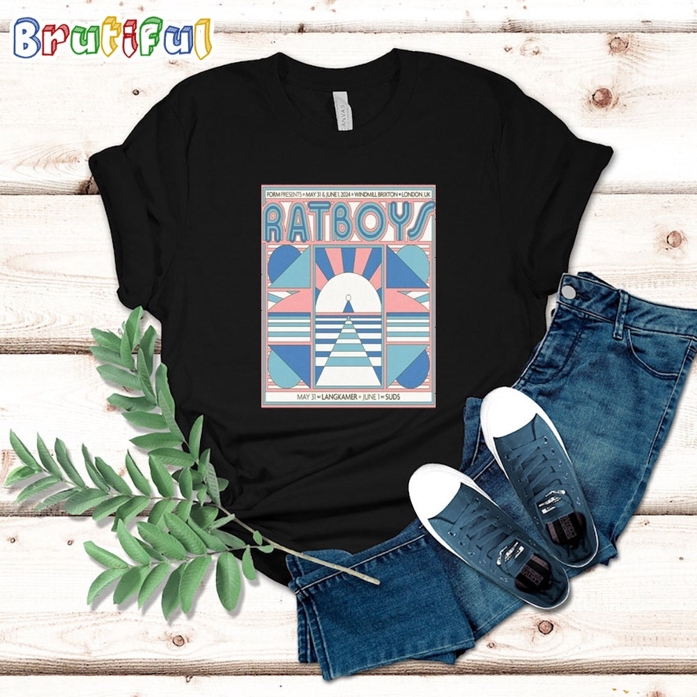 Ratboys Show London Uk May 31 June 1 2024 Tour T Shirt