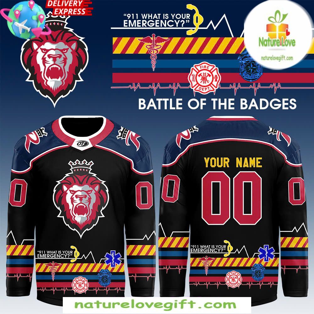 Hockey Jersey Reading Royals Battle of the Badges 2026
