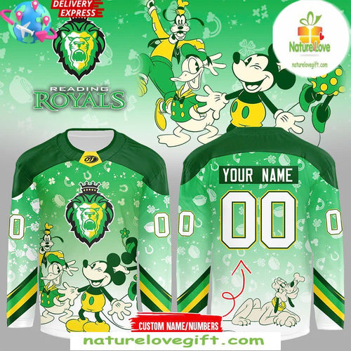 Mickey Mouse Hockey Jersey Reading Royals Special Edition