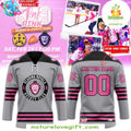 Reading Royals 2026 Pink in the Rink Grey Hockey Jersey