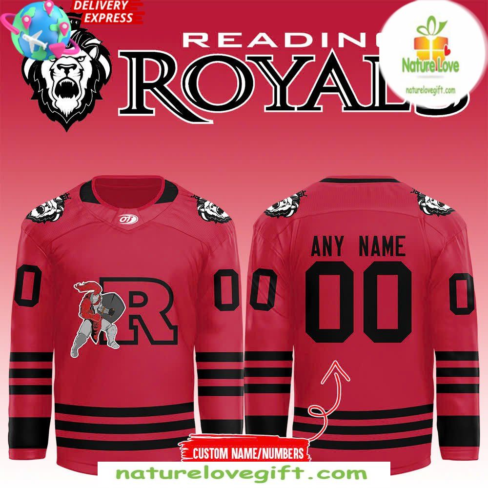 2026 Reading Royals Red Knights Hockey Jersey