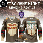 Reading Royals Retro Game Night 2026 Personalized Hockey Jersey