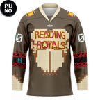 Reading Royals Retro Game Night 2026 Personalized Hockey Jersey