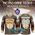 Reading Royals x Retro Game Night 2026 Special Hockey Jersey