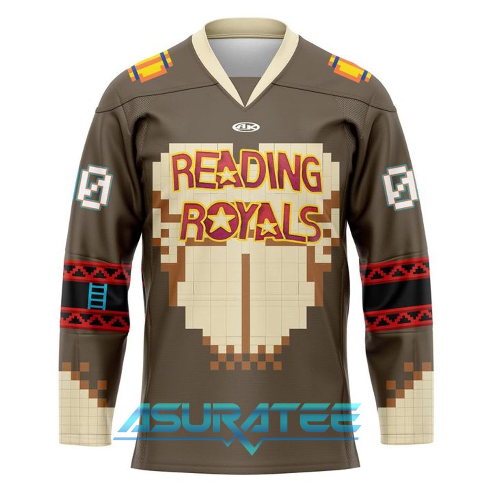 Reading Royals x Retro Game Night 2026 Special Hockey Jersey