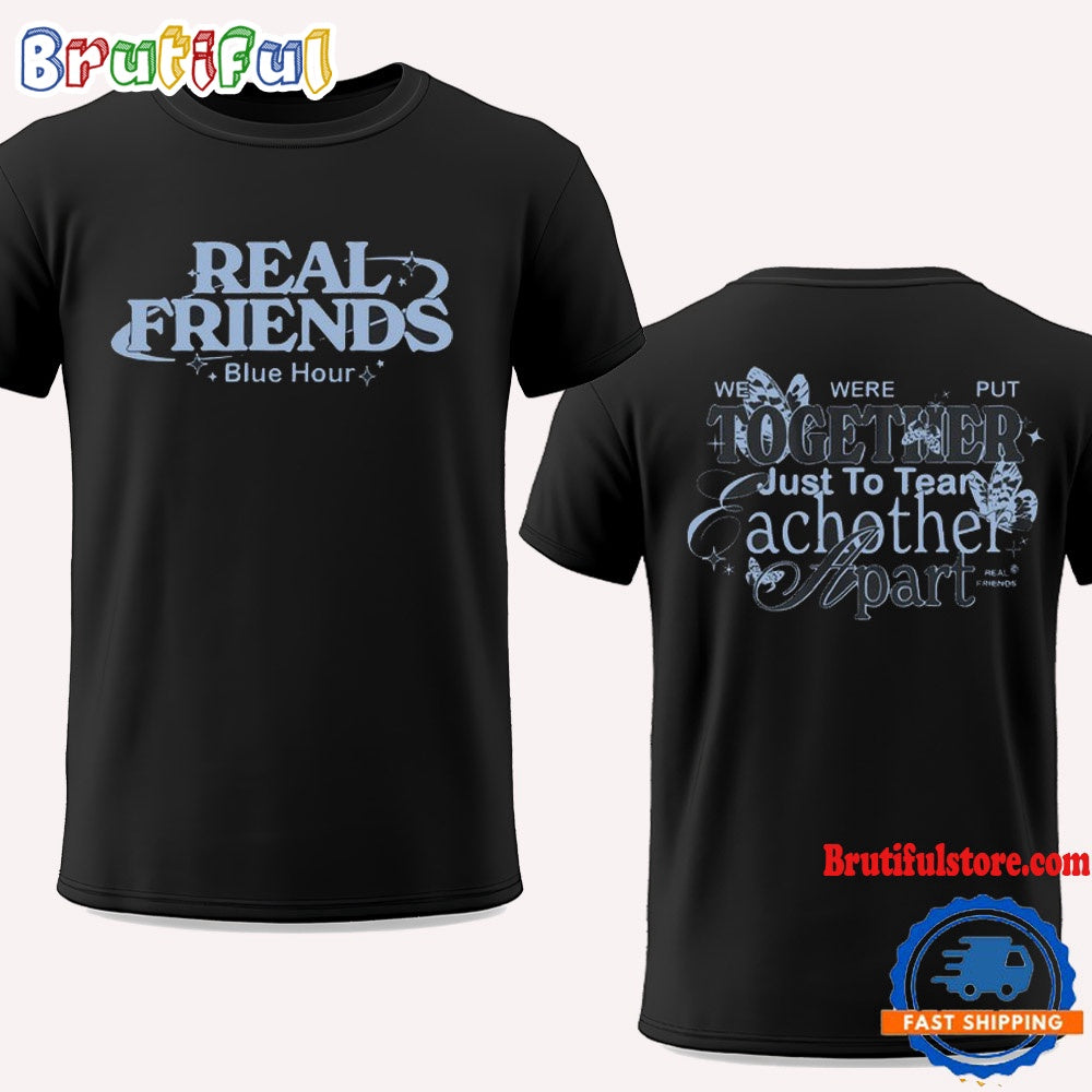 Real Friends Band The Butterfly We Were Put Together 2024 T Shirt