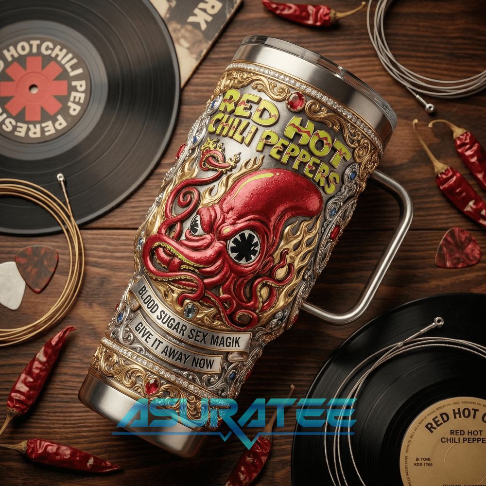 Red Hot Chili Peppers Blood Sugar Sex Magik Special YETI Tumbler
