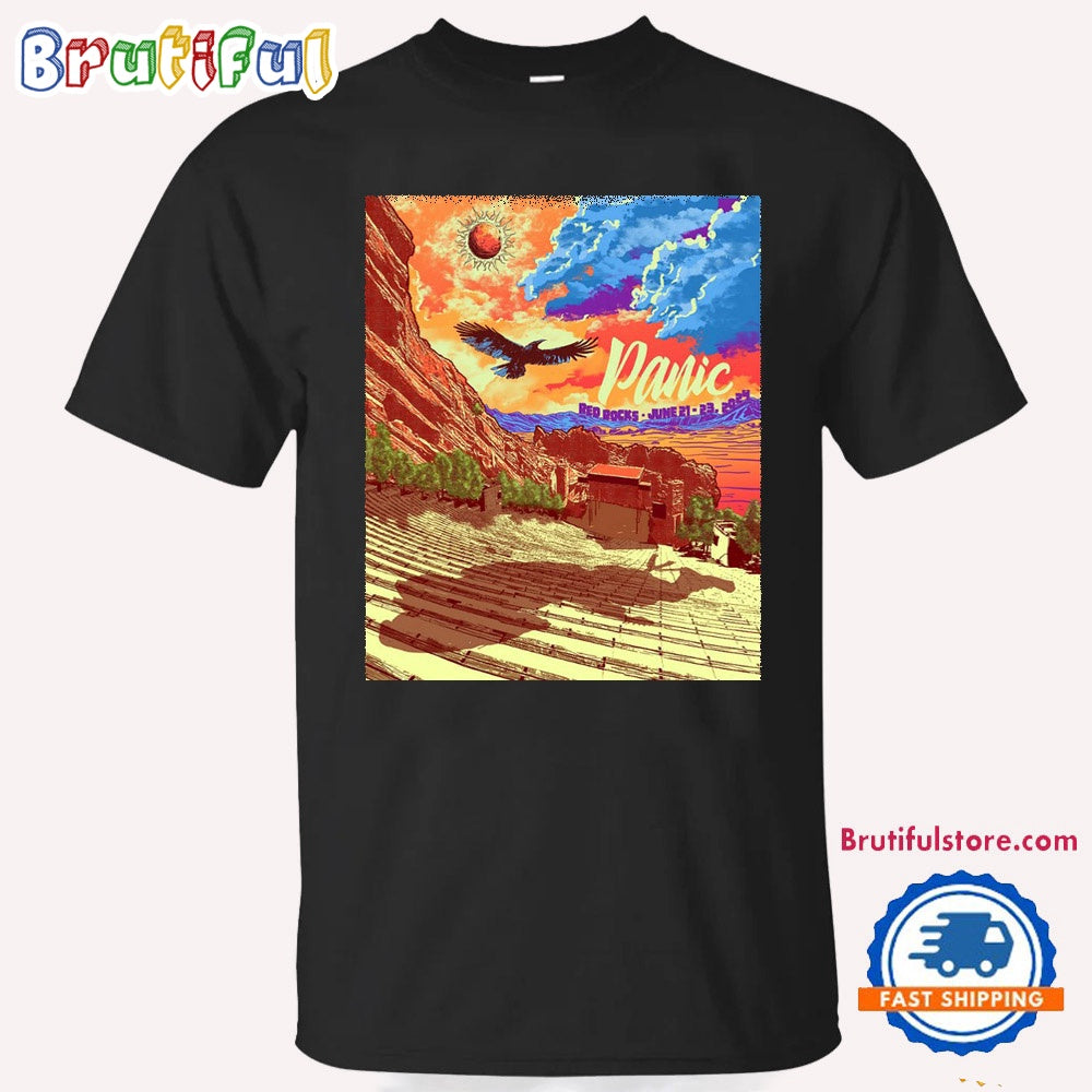 Red Rocks June 21 23 2024 Morrison Colorado T Shirt