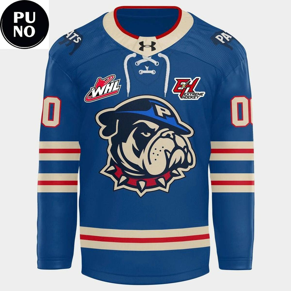 Regina Pats 2026 Bulldog Personalized Hockey Jersey