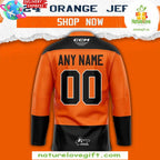 Regina Pats 2026 Orange Hockey Jersey Project Edition