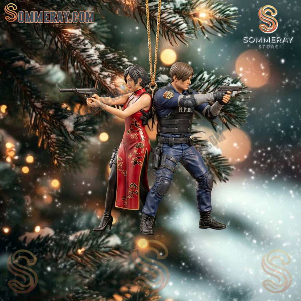 Resident Evil 1996-2026 30th Anniversary Christmas Ornament