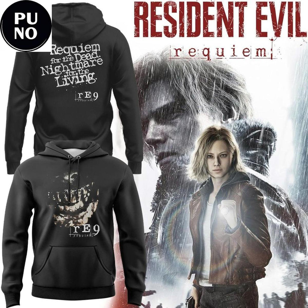 Resident Evil Requiem Nightmare 2026 Hoodie T-Shirt