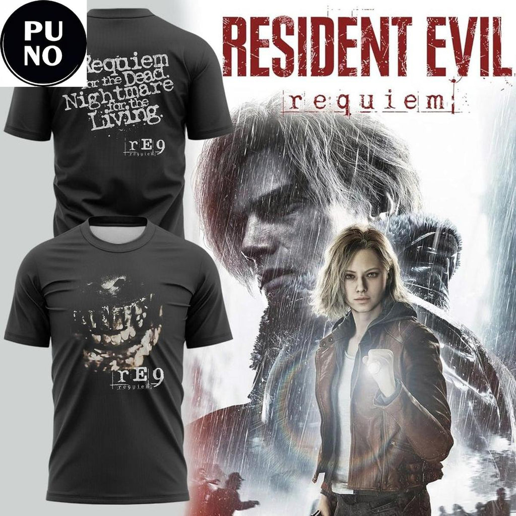 Resident Evil Requiem Nightmare 2026 Hoodie T-Shirt
