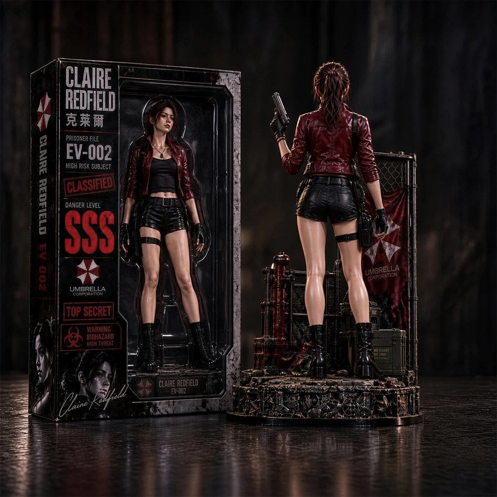 Resident Evil x Claire Redfield 3D Collectible Vinyl Figure – TANTN26221