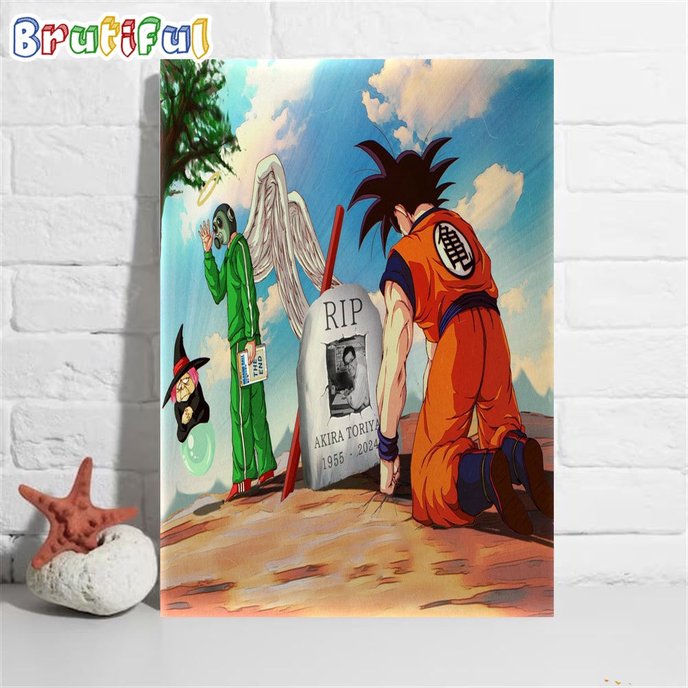 Rest In Peace Akira Toriyama Poster Canvas