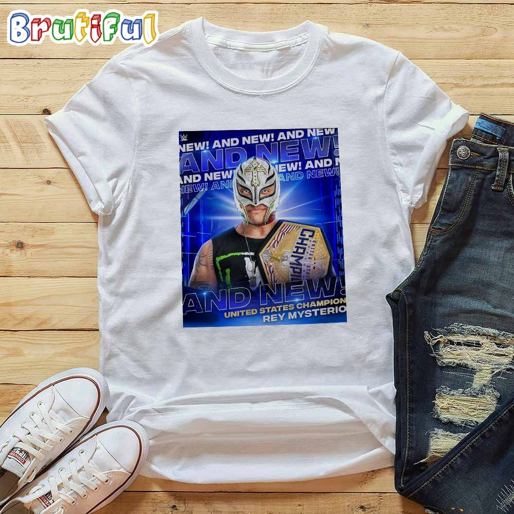 Rey Mysterio Becomes The New WWE United States Champion T-Shirt