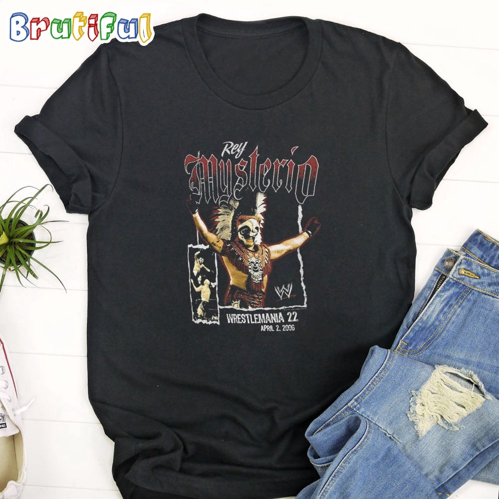 Rey Mysterio Wrestlemania 22 Graphic T Shirt
