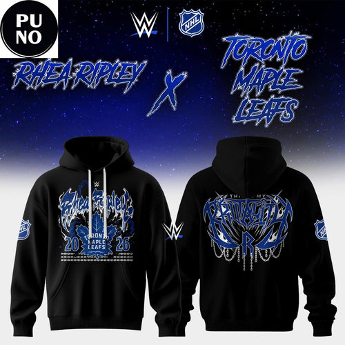 Rhea Ripley x Toronto Maple Leafs Collab 2026 This Is My Brutality Hoodie T-Shirt